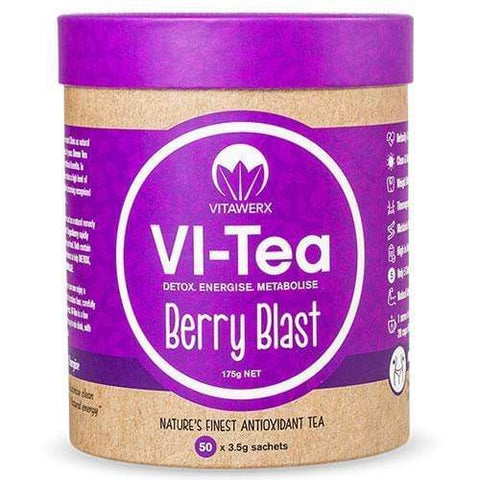 Vitawerx Vi Tea Green Tea 50 Serve Berry