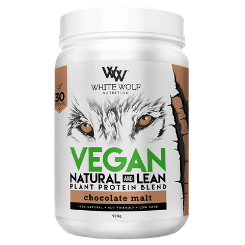 White Wolf Natural & Lean Vegan Plant Protein 900g