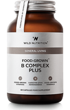 Wild Nutrition Food-Grown B Complex Plus 60 Caps