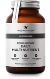 Wild Nutrition Food-Grown Daily Multi Nutrient for Men 60 Caps