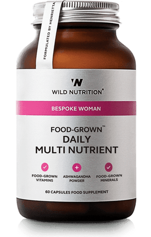 Wild Nutrition Food-Grown Daily Multi Nutrient For Women 60 Caps