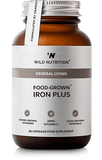 Wild Nutrition Food-Grown Iron Plus 30 Caps