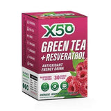 X50 Green Tea 30 Serve Raspberry