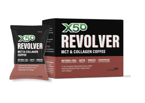 X50 Revolver MCT & Collagen Coffee 20 Serves